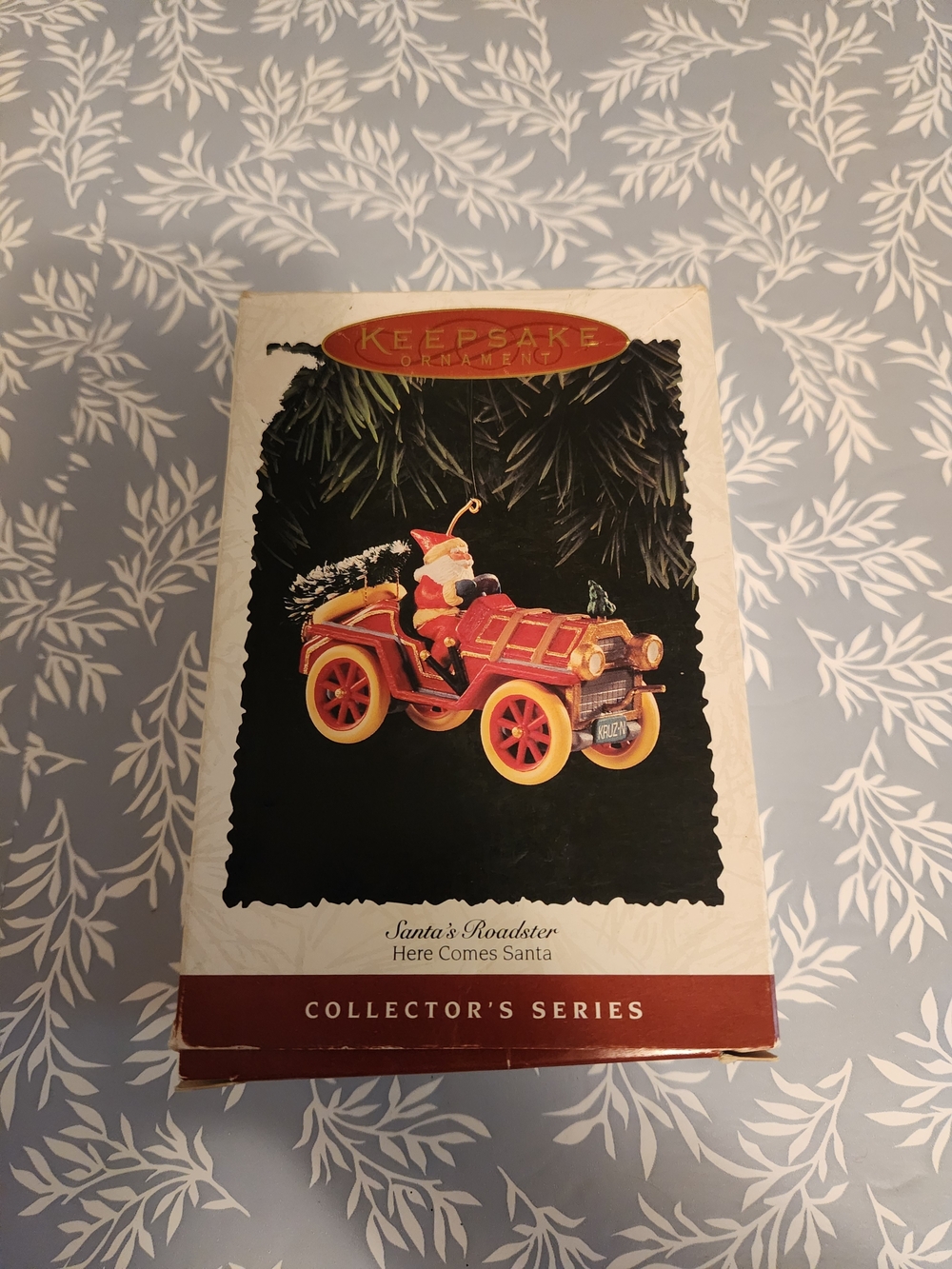 Hallmark Keepsake Santa's Roadster Ornament - Vintage